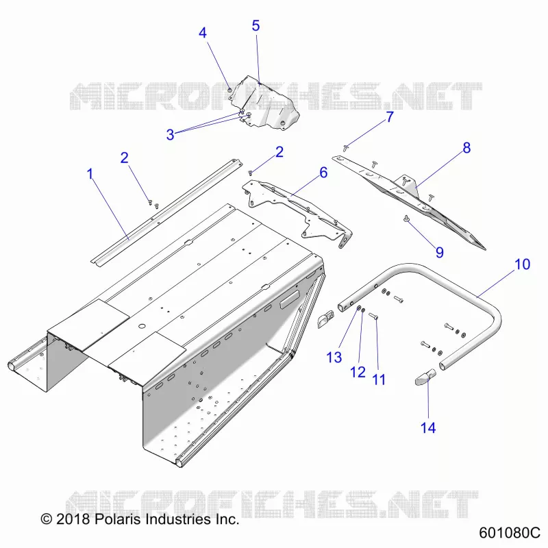 BUMPER, REAR, SNOWFLAP AND TAILLIGHT COVER