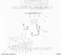 ENGINE, OIL TUBES