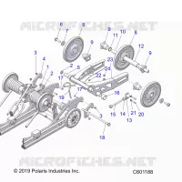 REAR SUSPENSION, ARTICULATING