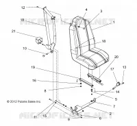 SEAT, RIGHT, FRONT