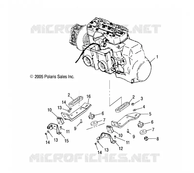ENGINE MOUNTING