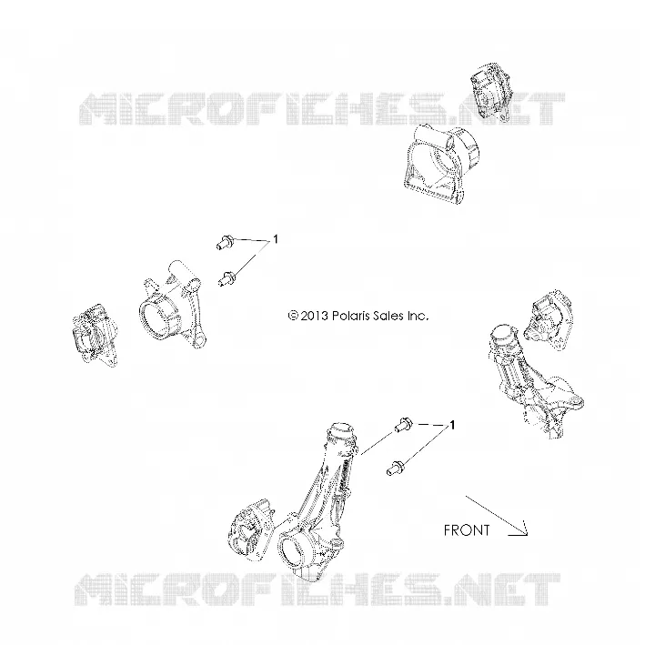 BARKE CALIPER MOUNTING