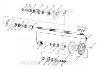 MIDDLE DRIVE ASSEMBLY ASSEMBLY (4917741774025A)