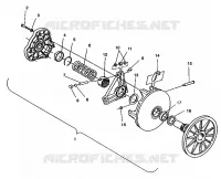 DRIVE CLUTCH ASSEMBLY STORM E940782 AND STORM SKS E940582 (49274427440025)