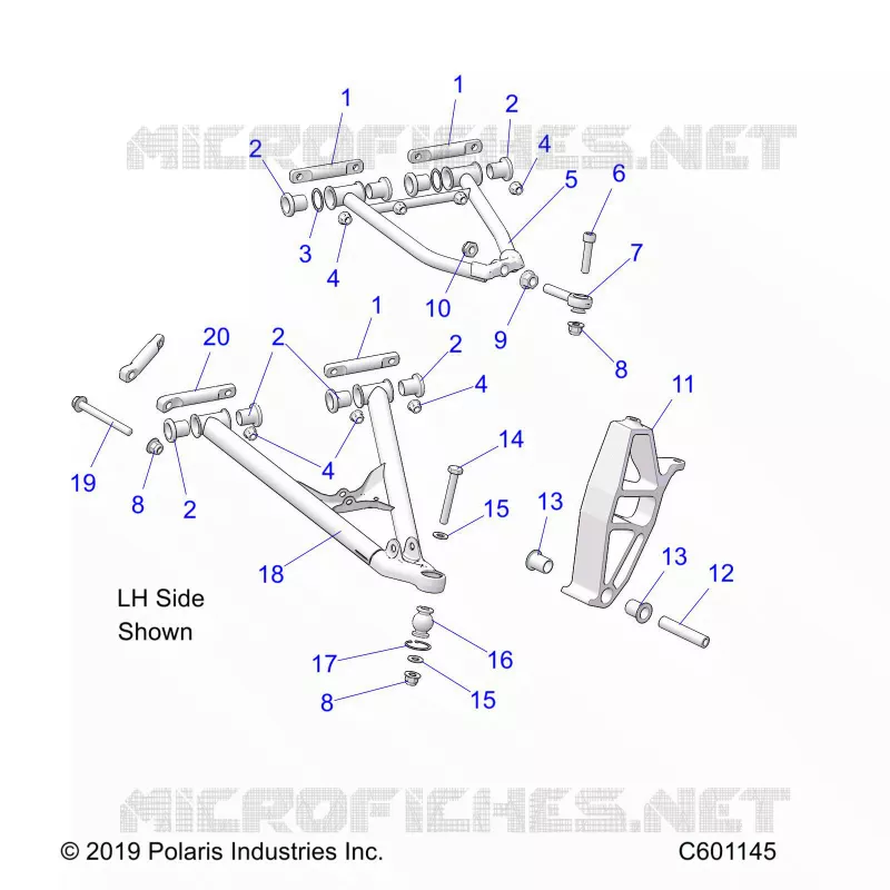 FRONT WISHBONES
