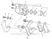 FRONT BRAKE BIG BOSS 6X6 400L W97AE38A (4940814081B008)