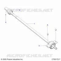 DRIVE TRAIN, REAR PROP SHAFT