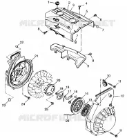 BLOWER HOUSING   RECOIL STARTER