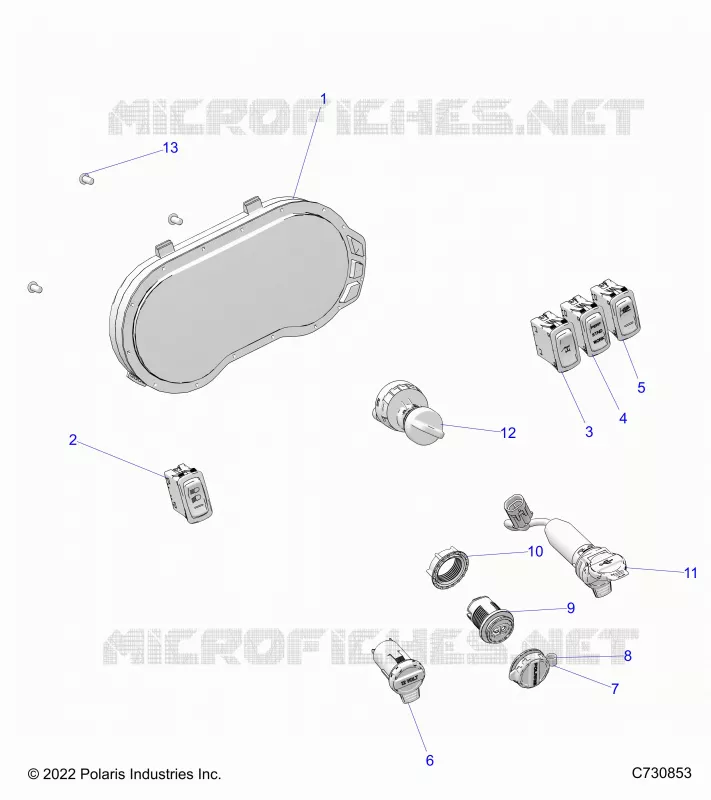 ELECTRICAL, DASH INSTRUMENTS