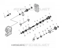DRIVE TRAIN, MAIN GEARCASE INTERNAL