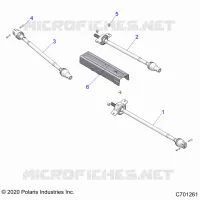 DRIVE TRAIN, FRONT, MID, REAR PROP SHAFT