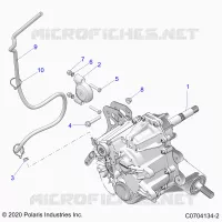 DRIVE TRAIN, MAIN GEARCASE MOUNTING