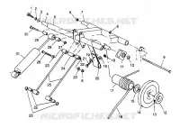 REAR TORQUE ARM (SKS) 500 SKS 0972564 AND EUROPEAN 500 SKS E972564 (4938393839C007)