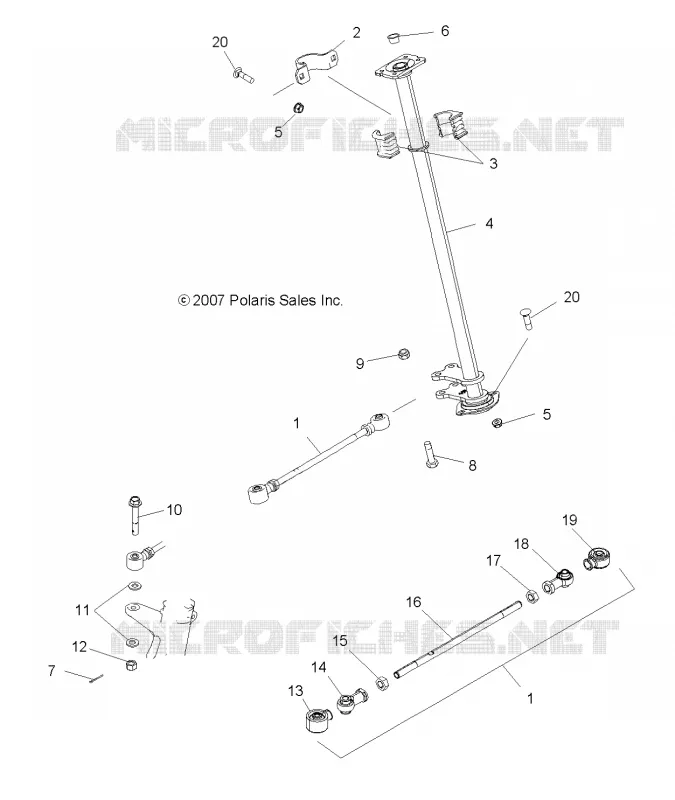STEERING POST  