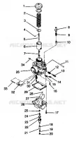 CARBURETOR SPORT 0940443 AND SPORT SKS 0940243 (4925052505035A)