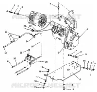 ENGINE MOUNTING SUPER SPORT 0940743 (4927742774024A)