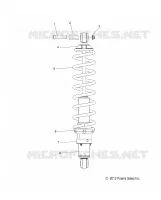 REAR TRACK SHOCK (7043994)