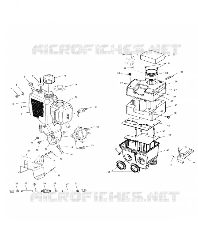 OIL TANK/AIR BOX