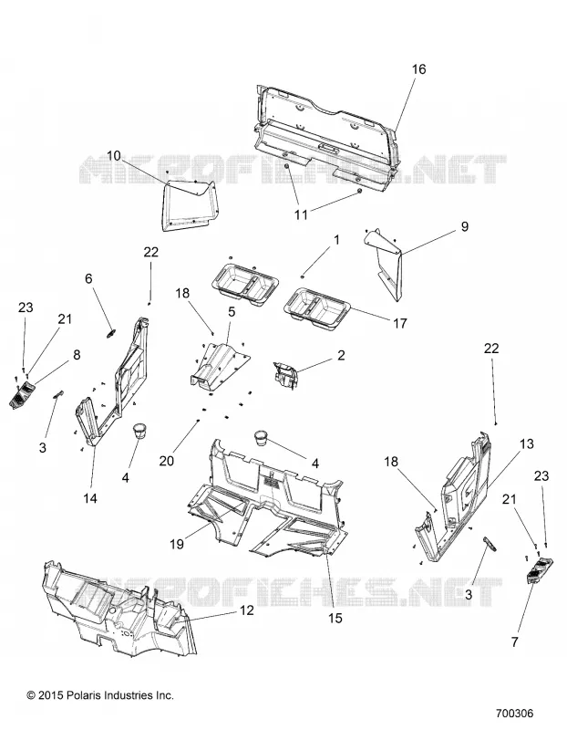 FLOOR AND FENDERS
