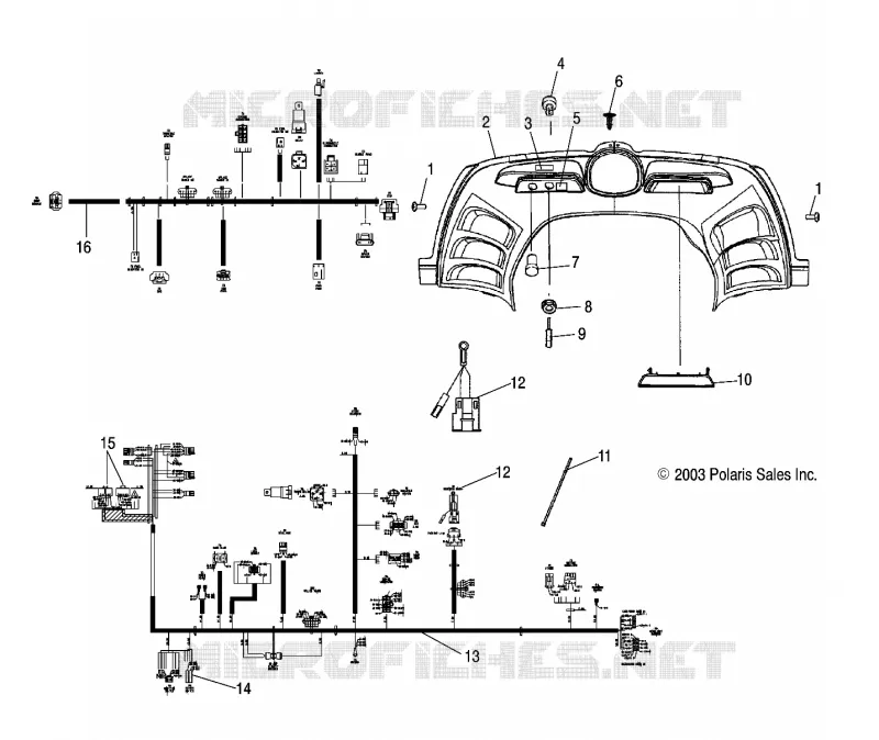 CONSOLE   WIRE HARNESS