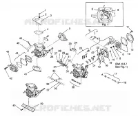 CARBURETOR SL 900 B964291 AND INTL. SL 900 I964291 (4935583558C004)