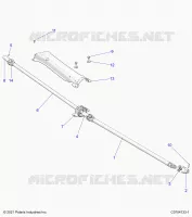 DRIVE TRAIN, PROP SHAFT