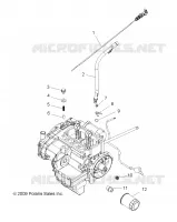 OIL FILTER AND DIPSTICK