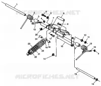 REAR TORQUE ARM WIDETRAK LX 0972065 AND EUROPEAN WIDETRAK LX E972065 (4938223822B010)