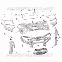 HOOD AND FRONT FACIA