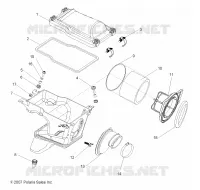 ENGINE, AIR INTAKE SYSTEM
