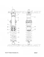 SUSPENSION, REAR SHOCK