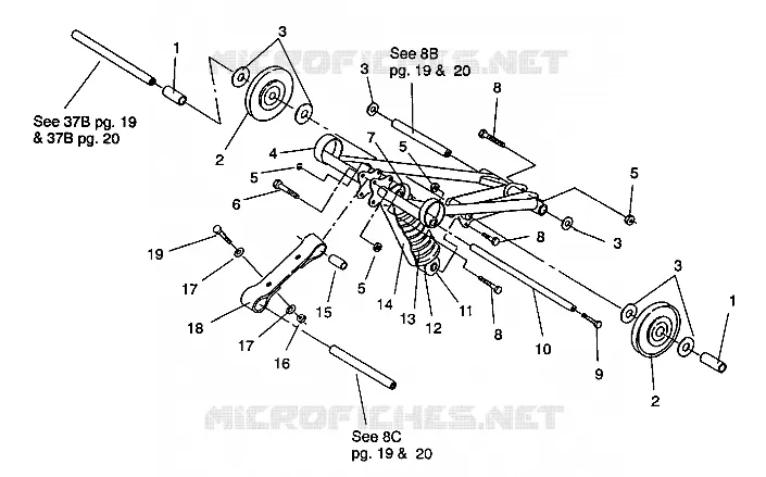 FRONT TORQUE ARM STORM/0932770 AND STORM SKS/0932570 (4923032303021A)