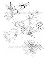 CHASSIS AND SEAT 650 RXL (4919531953001A)