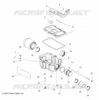 ENGINE, AIR INTAKE SYSTEM