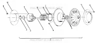 DRIVEN CLUTCH SPORT, TRAIL, 400 AND 600 (4912701270010A)
