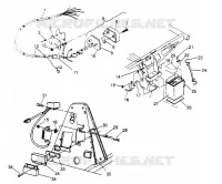 ELECTRICAL/TAILLIGHT ASSEMBLY 6X6 300 W948730 (4926792679C012)