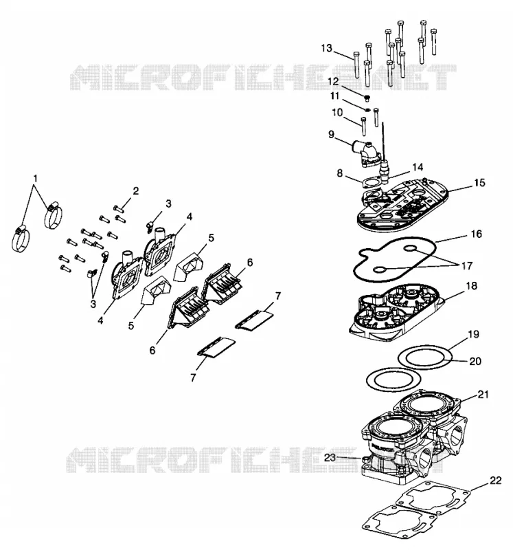 CYLINDER 600 RMK 0980958 AND EUROPEAN 600 RMK E980958 (4944634463C007)
