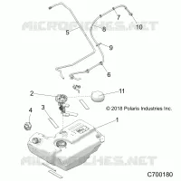 FUEL TANK AND EVAP