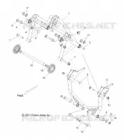 SUSPENSION REAR CRANK