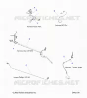 ELECTRICAL, WIRE HARNESSES, HOOD/JUMPERS, GPS