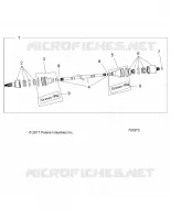 DRIVE TRAIN, REAR HALF SHAFT
