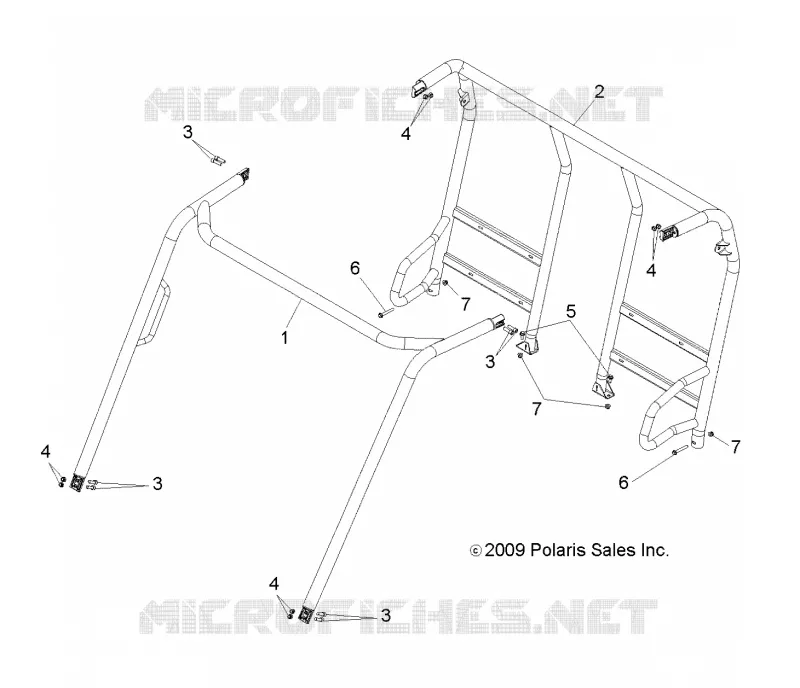 CHASSIS, CAB FRAME