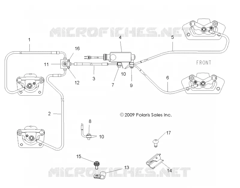 BRAKE LINES AND MASTER CYLINDER