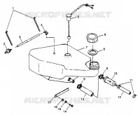 OIL TANK SLT 700 B974572 (4941124112A012)
