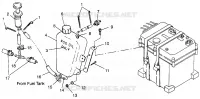 ENGINE FOGGING SYSTEM  INTL. SL 900 I964291 (4935583558B012)