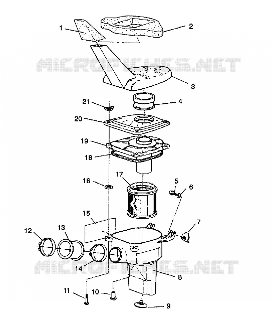 AIR BOX 2X4 350L W937539 (4924032403010A)