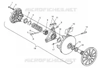 DRIVE CLUTCH 440 LC 0972760 (4938353835B012)