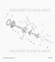 DRIVE TRAIN, PRIMARY CLUTCH
