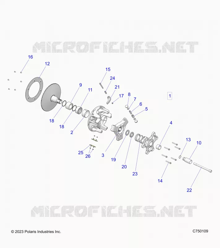 DRIVE TRAIN, PRIMARY CLUTCH