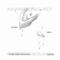 ELECTRICAL, HEADLIGHT AND TAILLIGHT